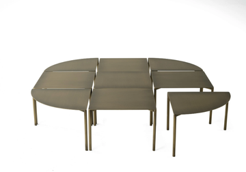 TIMES SQUARE - Modular metal coffee table by Gianfranco Ferré Home - view 3